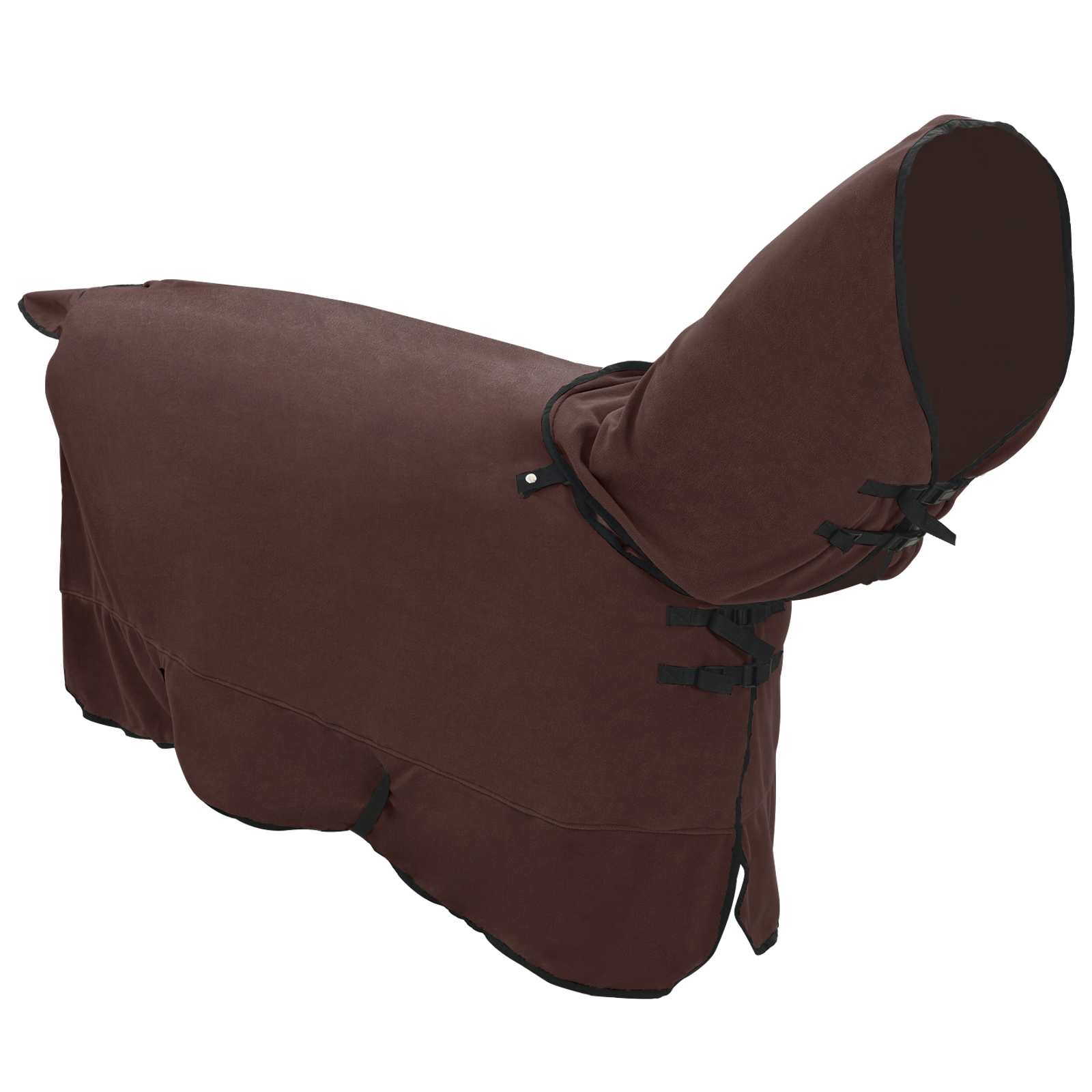 Pferdedecke Volles Dunkelbraun 135 cm Polyester