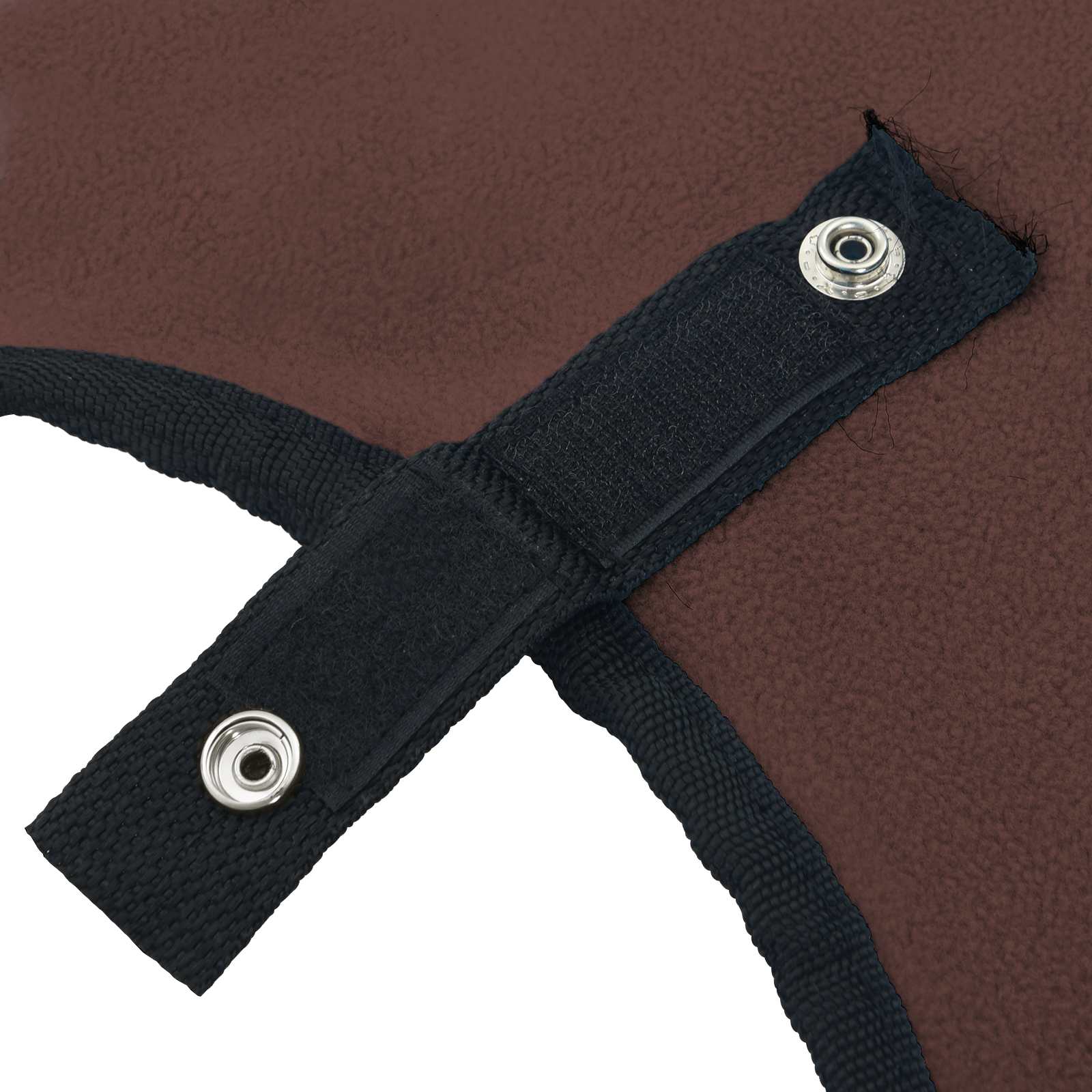 Pferdedecke Volles Dunkelbraun 155 cm Polyester