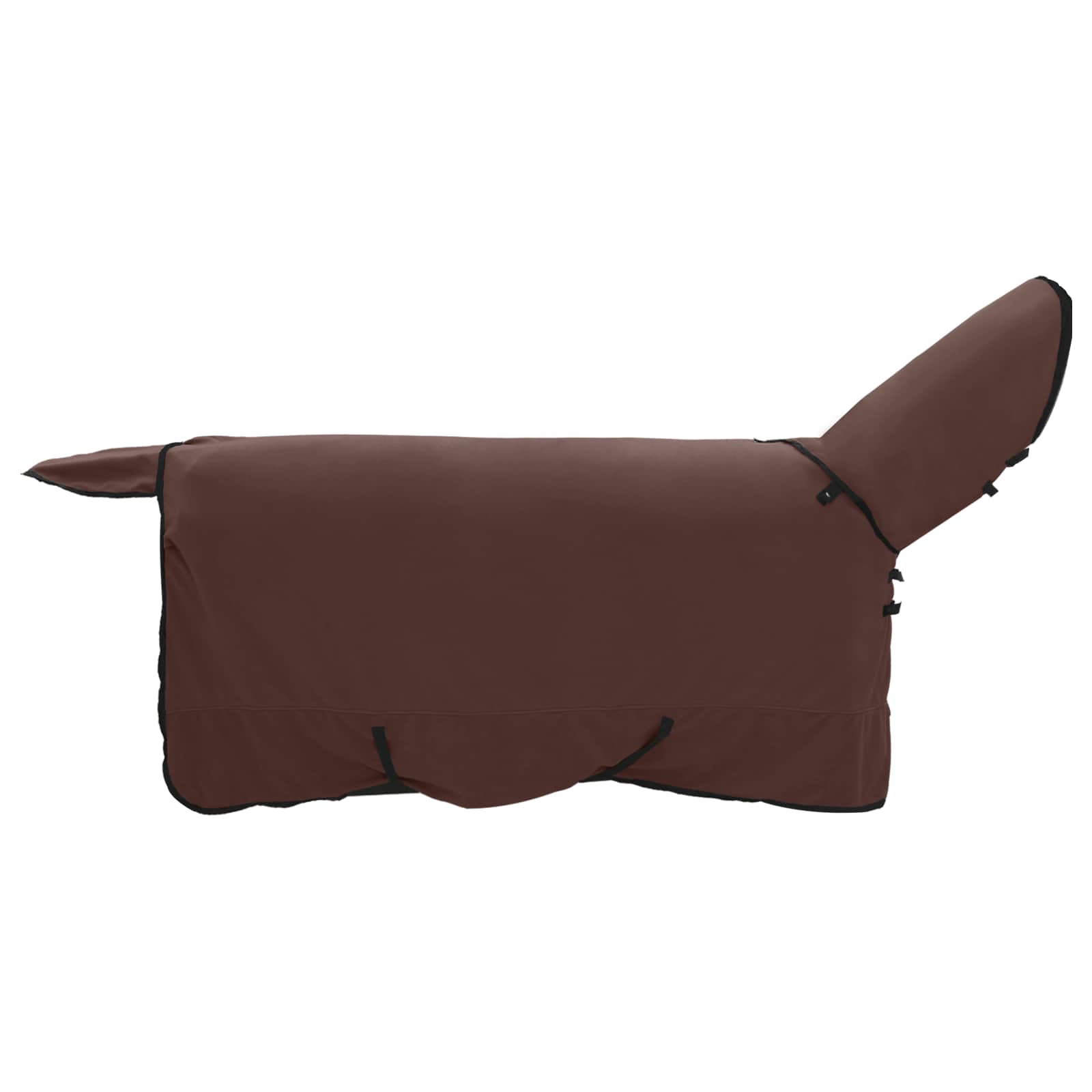 Pferdedecke Volles Dunkelbraun 155 cm Polyester