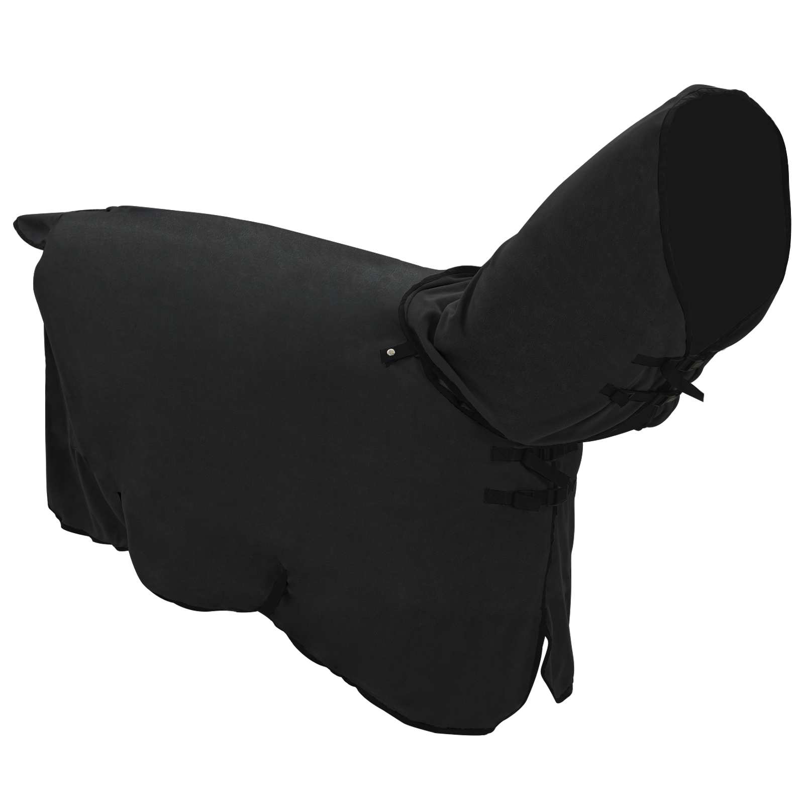 Pferdedecke Schwarz 75 cm Polyester
