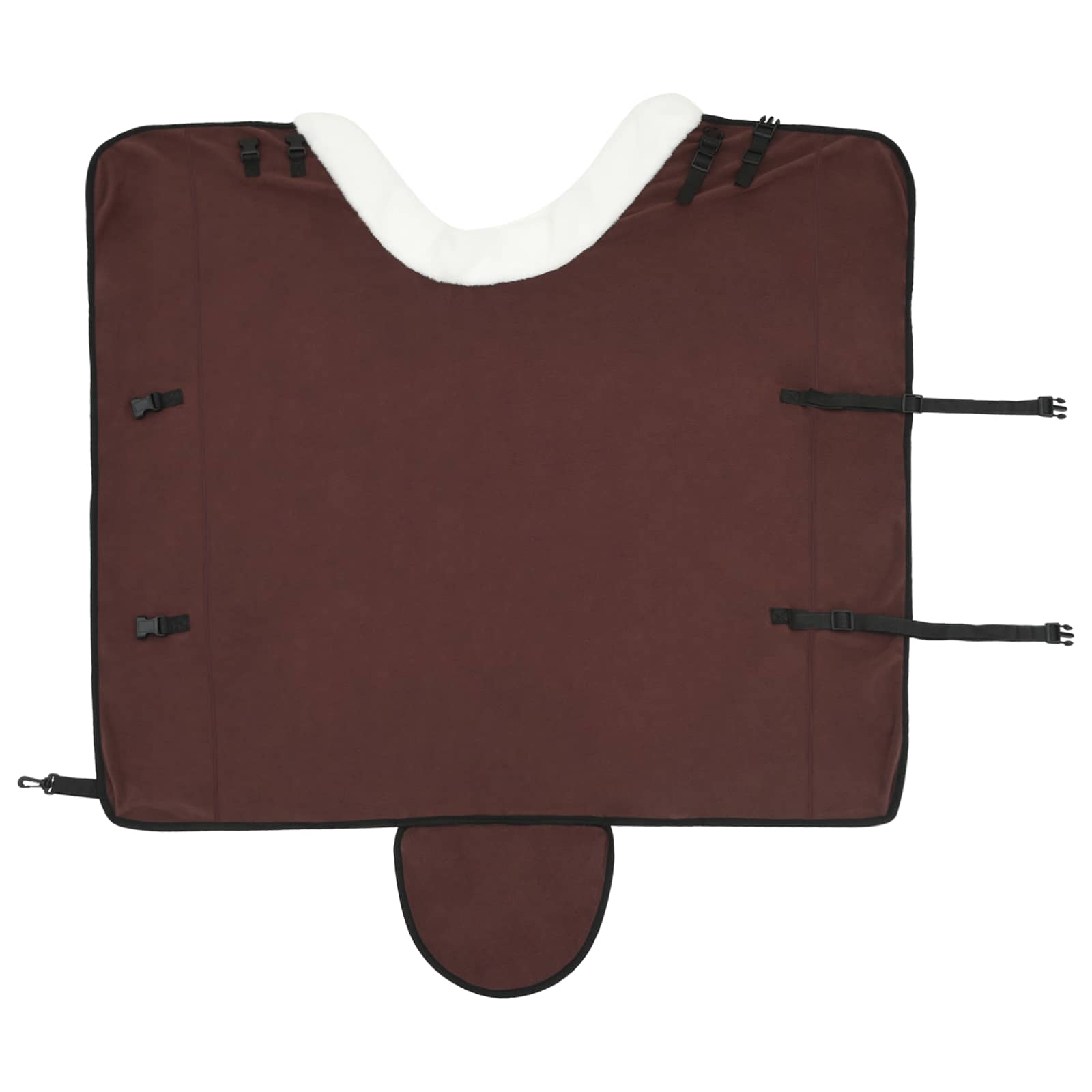 Pferdedecke Volles Dunkelbraun 165 cm Polarfleece