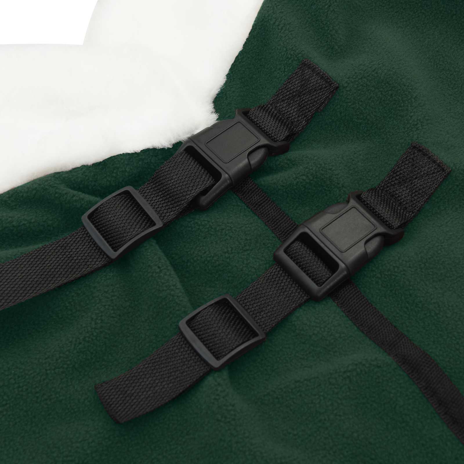 Pferdedecke Dunkelgrün 165 cm Polarfleece
