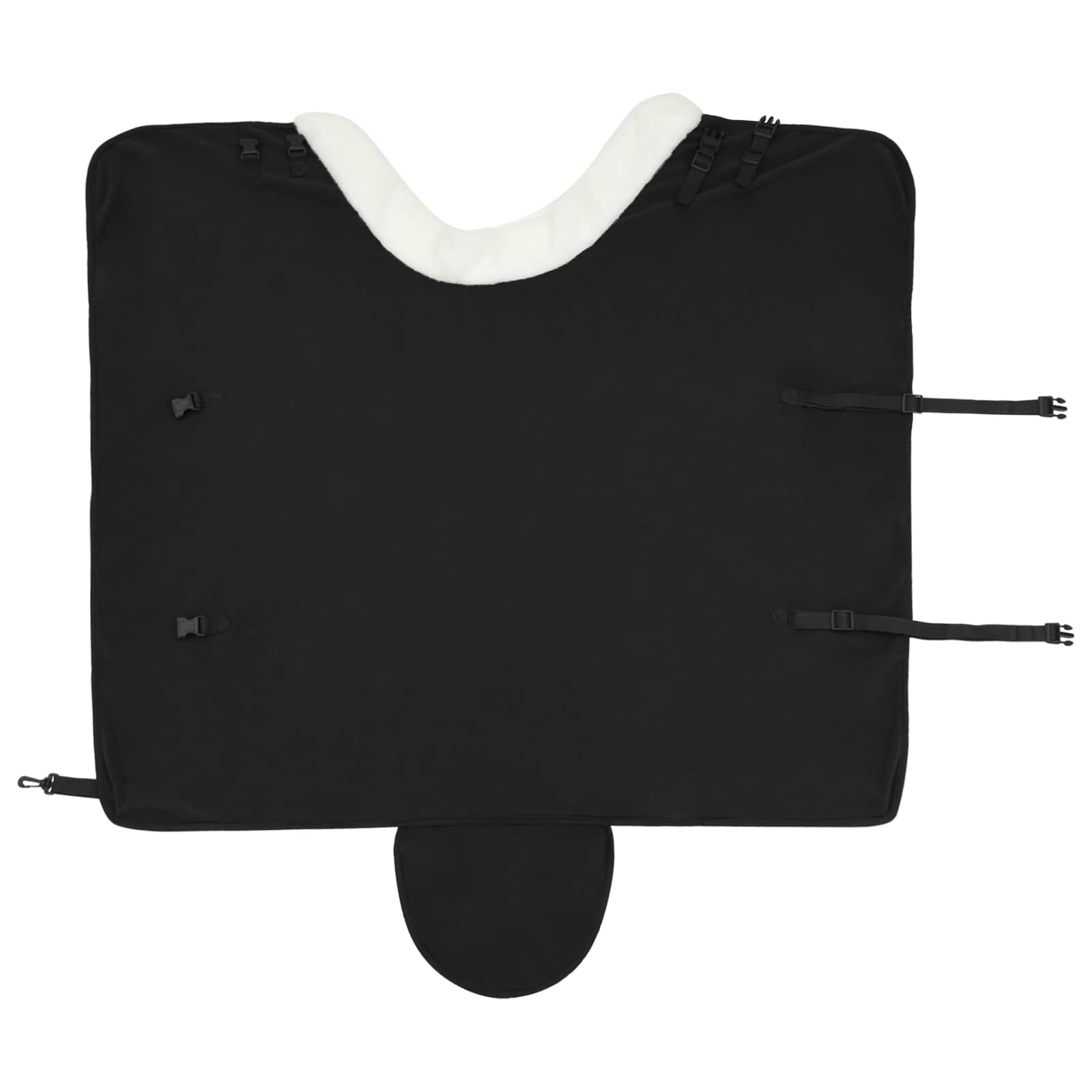 Pferdedecke Schwarz 95 cm Polarfleece