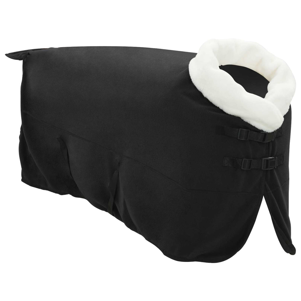 Pferdedecke Schwarz 145 cm Polarfleece
