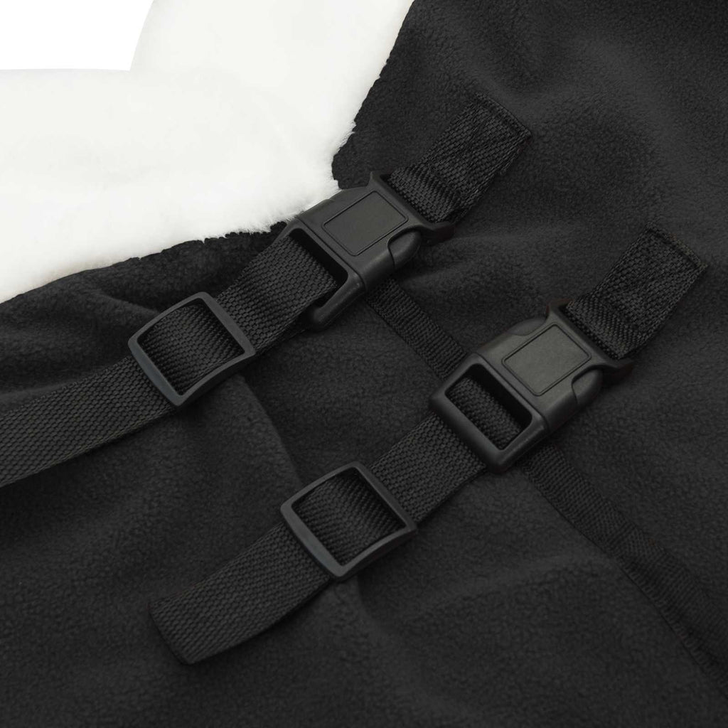 Pferdedecke Schwarz 155 cm Polarfleece