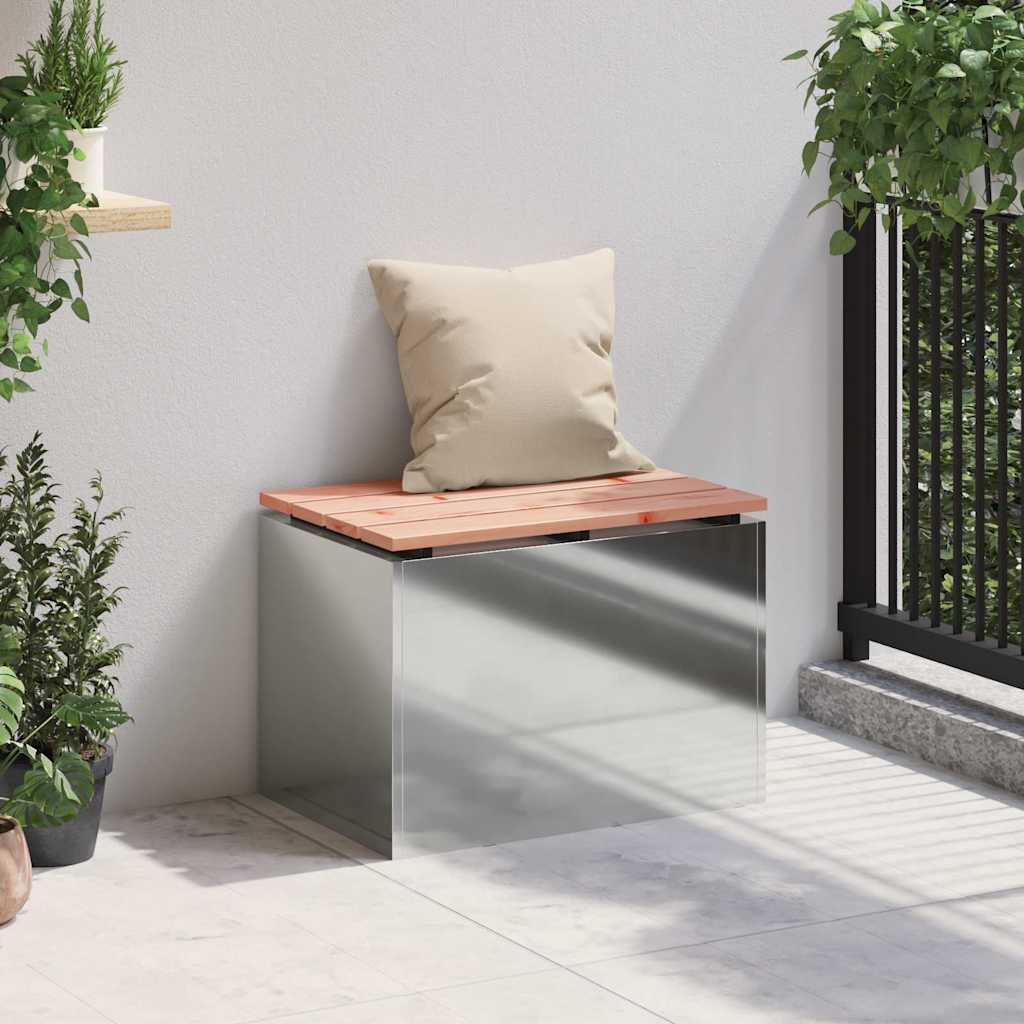 Gartenbank Verzinkter Stahl 60 x 40 x 43 cm