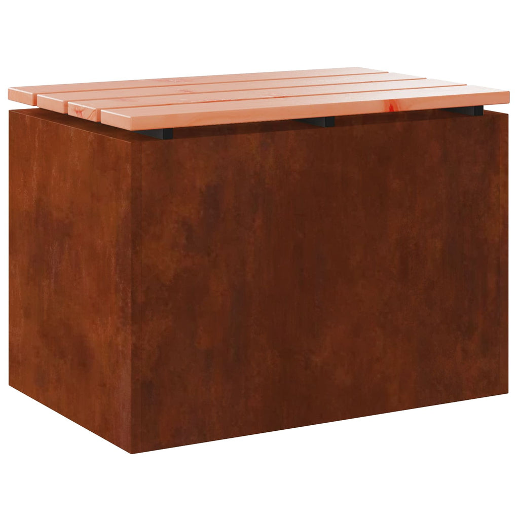 Gartenbank Wetterfeststahl 60 x 40 x 43 cm