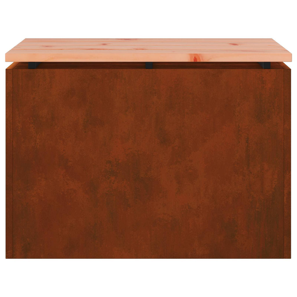 Gartenbank Wetterfeststahl 60 x 40 x 43 cm