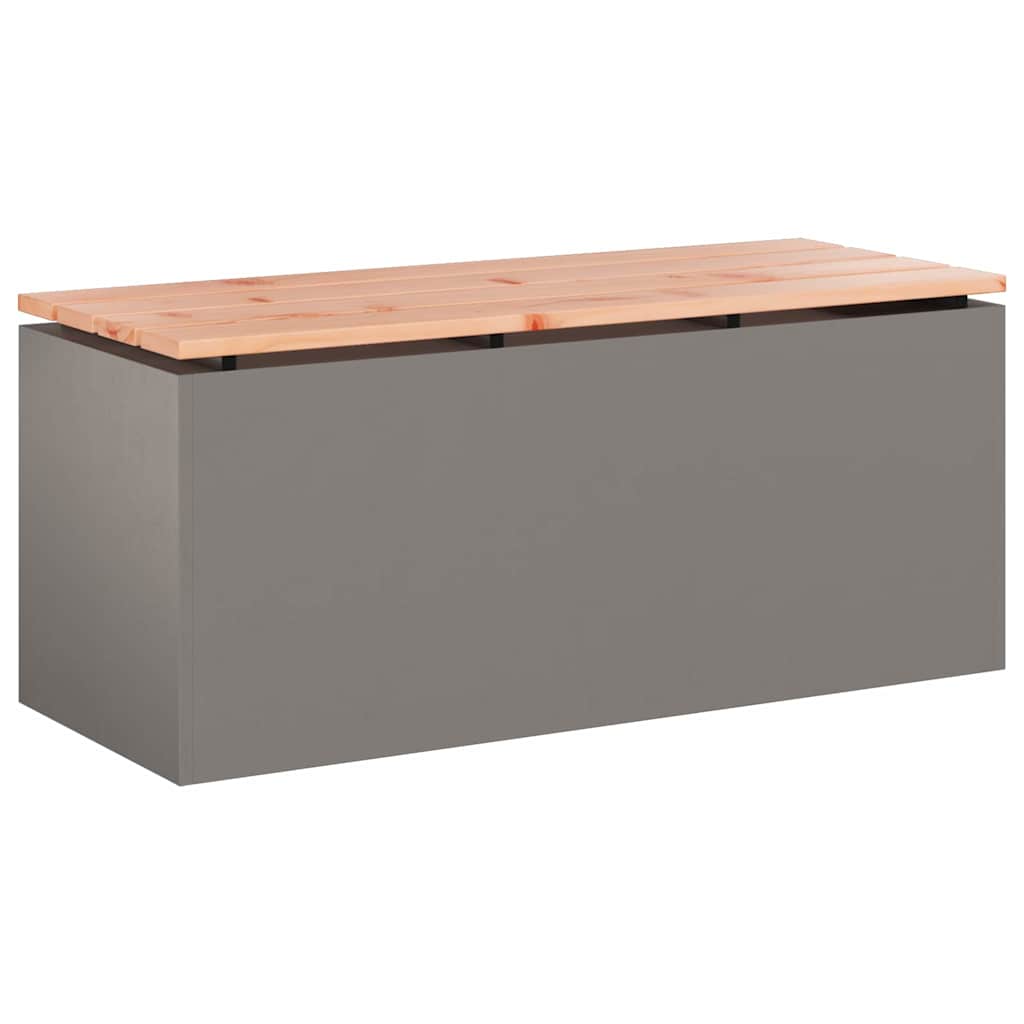 Gartenbank Wetterfeststahl 100 x 40 x 43 cm
