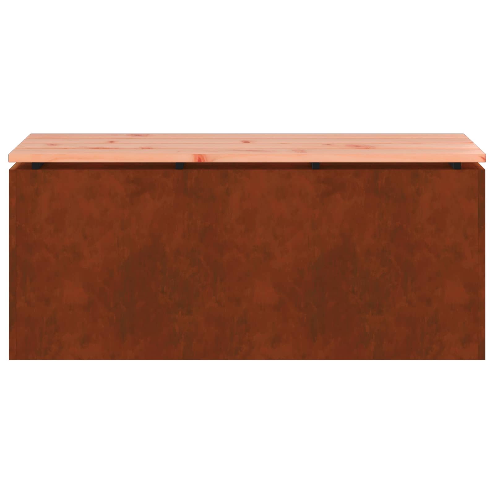 Gartenbank Wetterfeststahl 100 x 40 x 43 cm