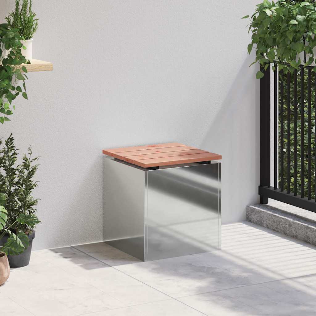 Gartenbank Verzinkter Stahl 40 x 40 x 43 cm