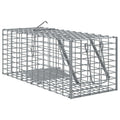 Tierfalle Anthrazit 31 x 13 x 12cm Stahl