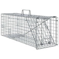 Tierfalle Anthrazit 61 x 20 x 21,5 cm Stahl