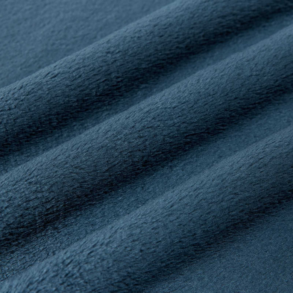 Überwurfdecke Marineblau 130 x 150 cm Fleece