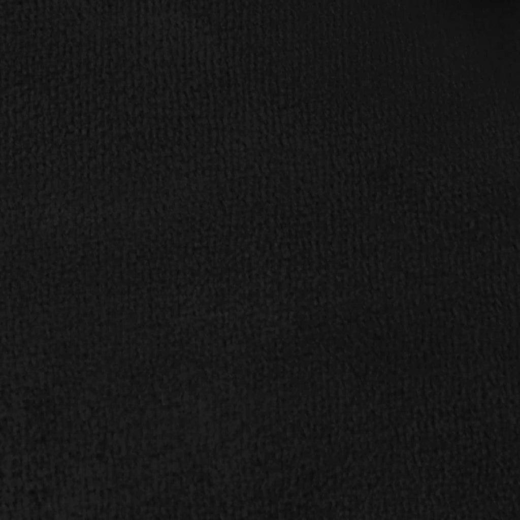 Überwurfdecke Schwarz 240 x 270 cm Fleece