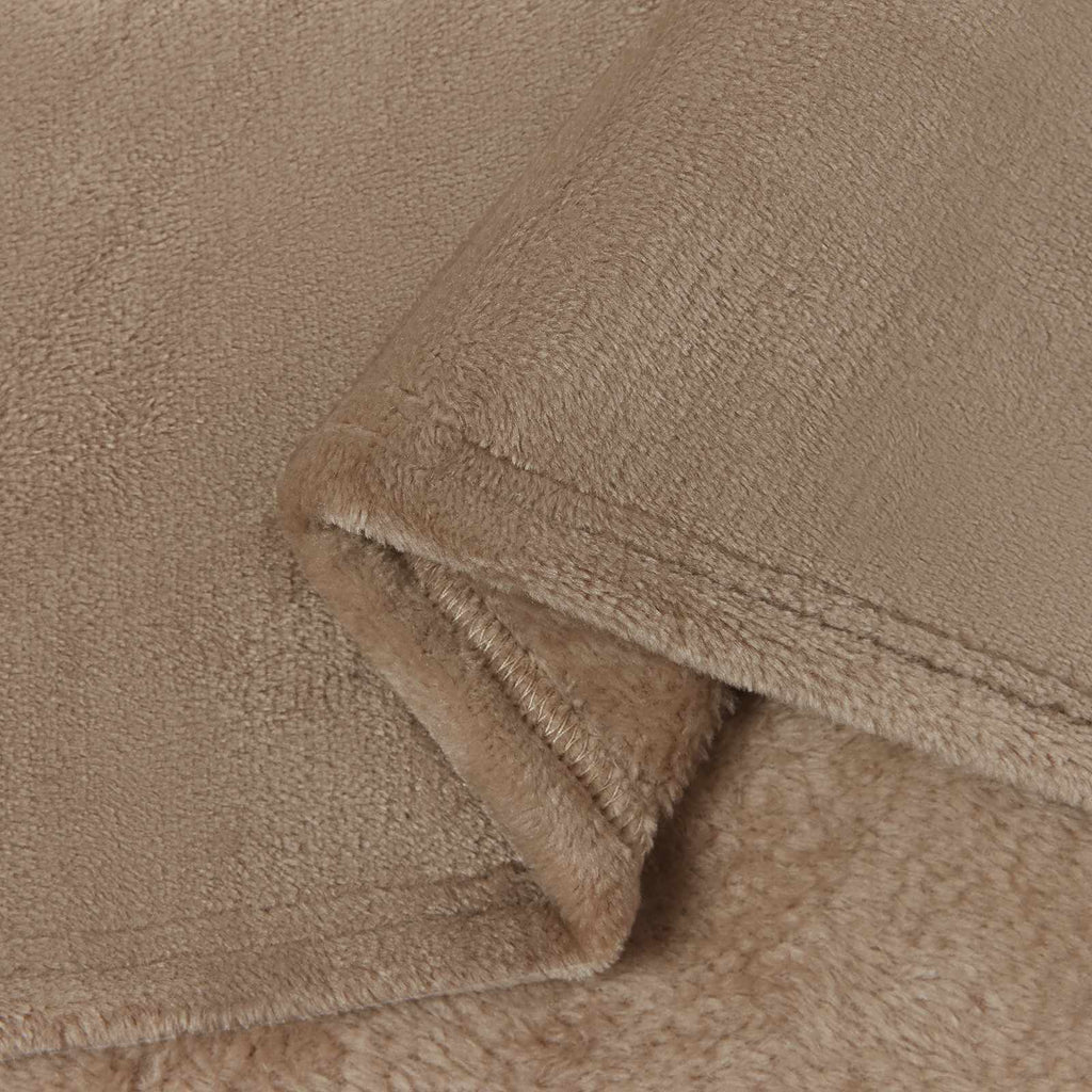 Wohndecken 6 pcs Kamel 240 x 270 cm Fleece