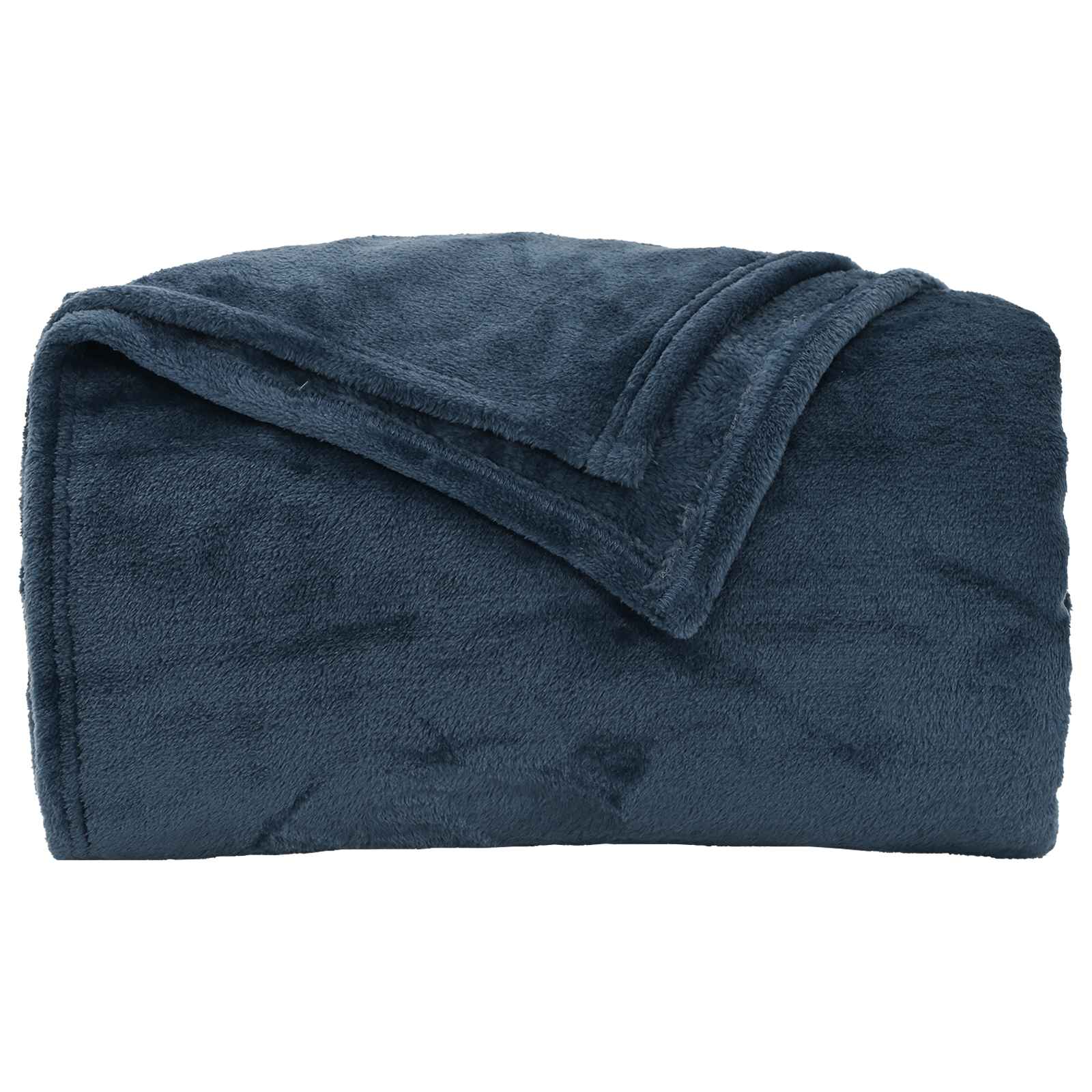 Wohndecken 6 pcs Marineblau 240 x 270 cm Fleece