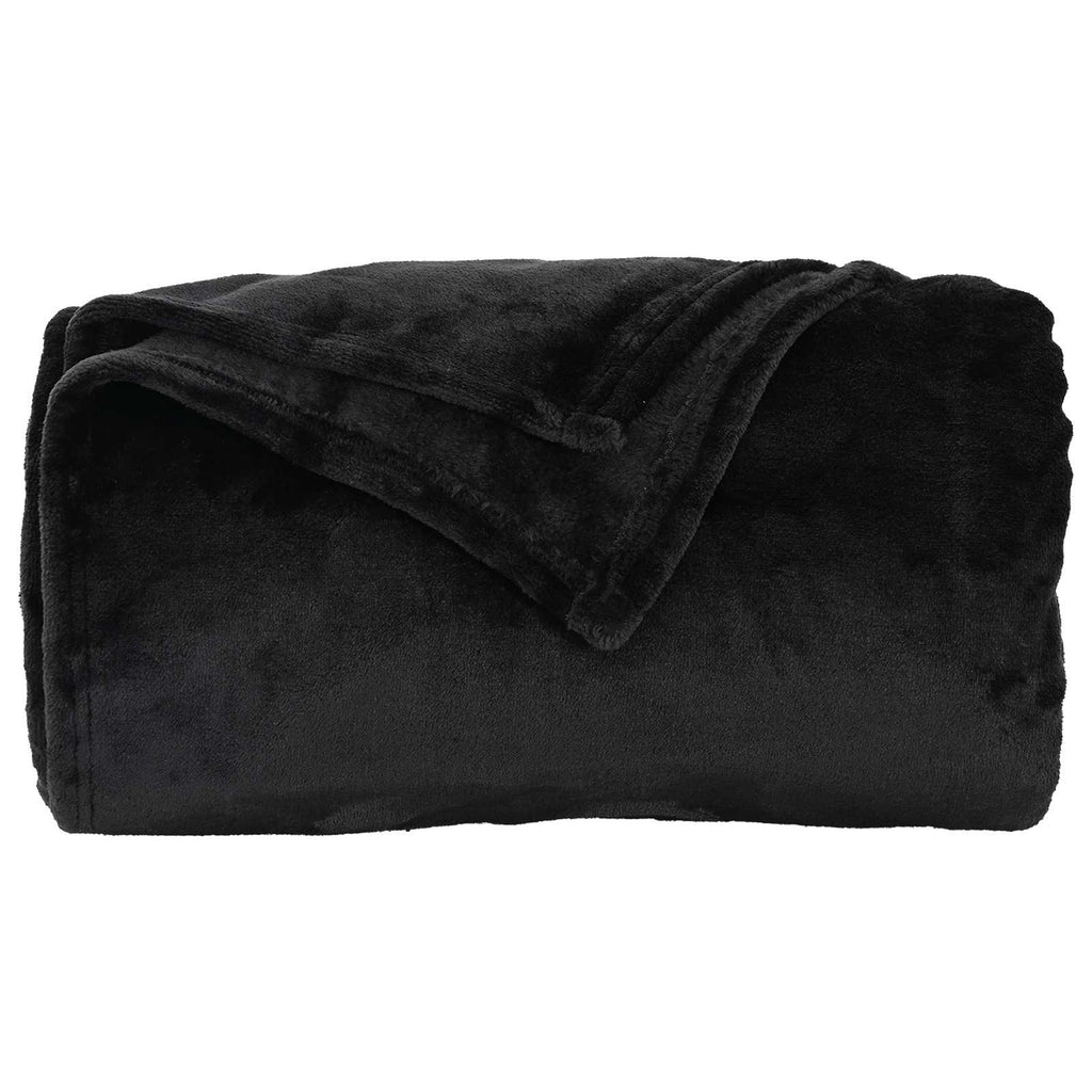 Wohndecken 6 pcs Schwarz 220 x 240 cm Fleece