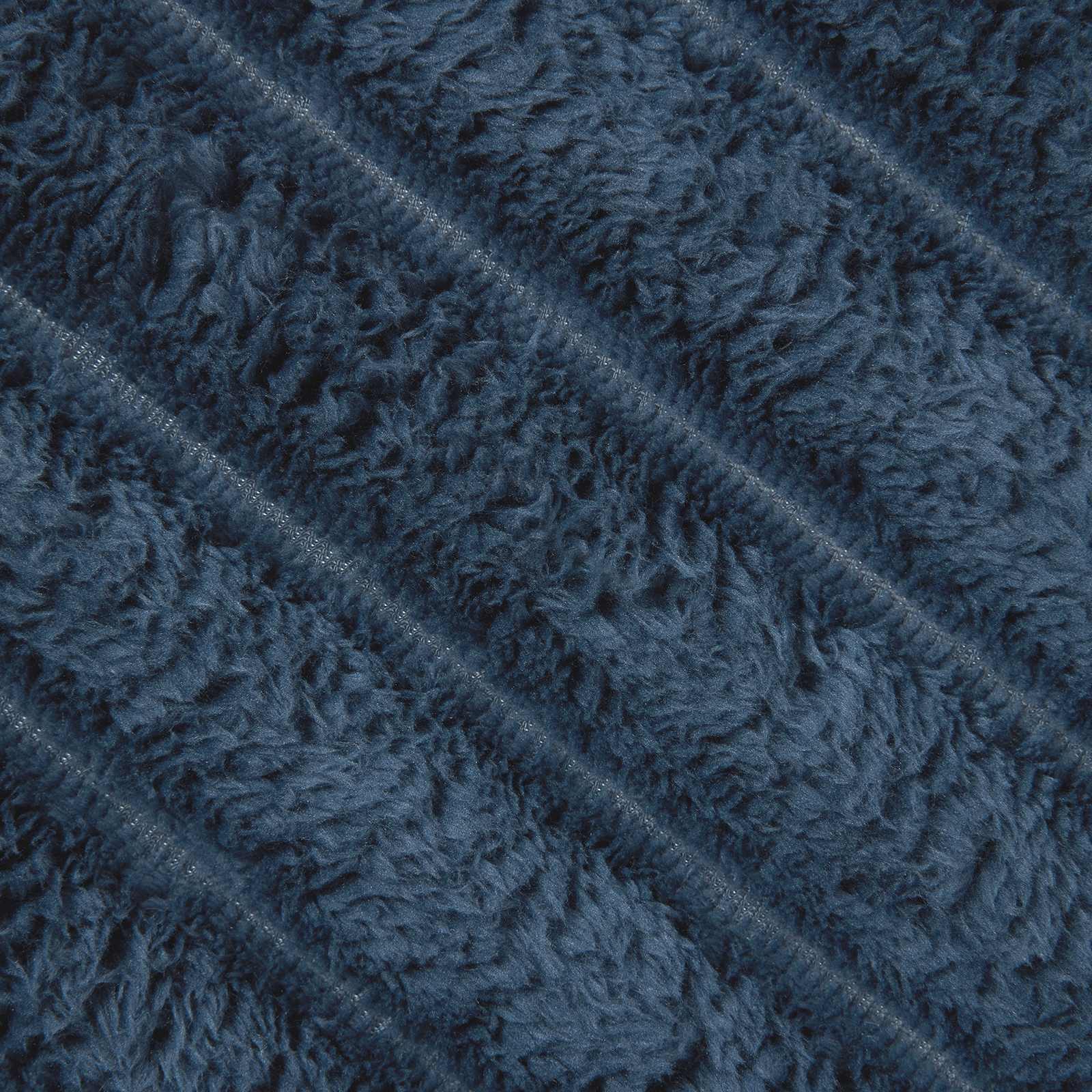 Überwurfdecke Marineblau 200 x 150 cm Fleece