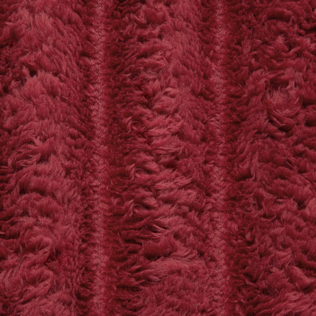 Überwurfdecke Bordeauxrot 200 x 150 cm Fleece