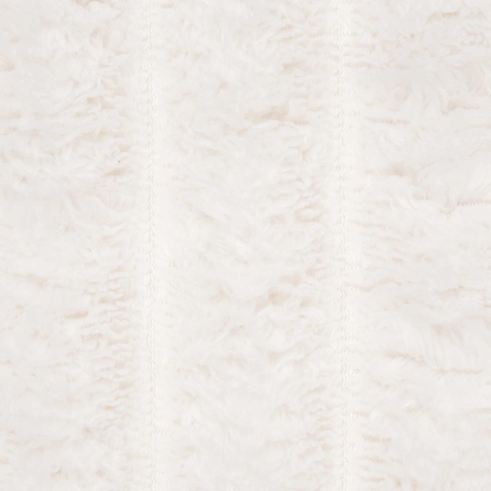Überwurfdecke Creme 150 x 130 cm Fleece