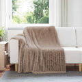 Wohndecken 6 pcs Kamel 200 x 150 cm Fleece