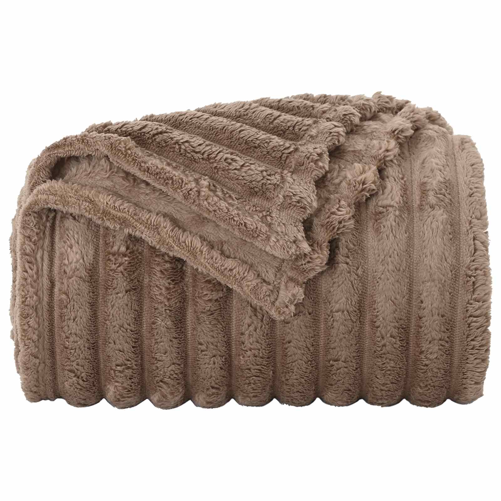 Wohndecken 6 pcs Kamel 200 x 150 cm Fleece