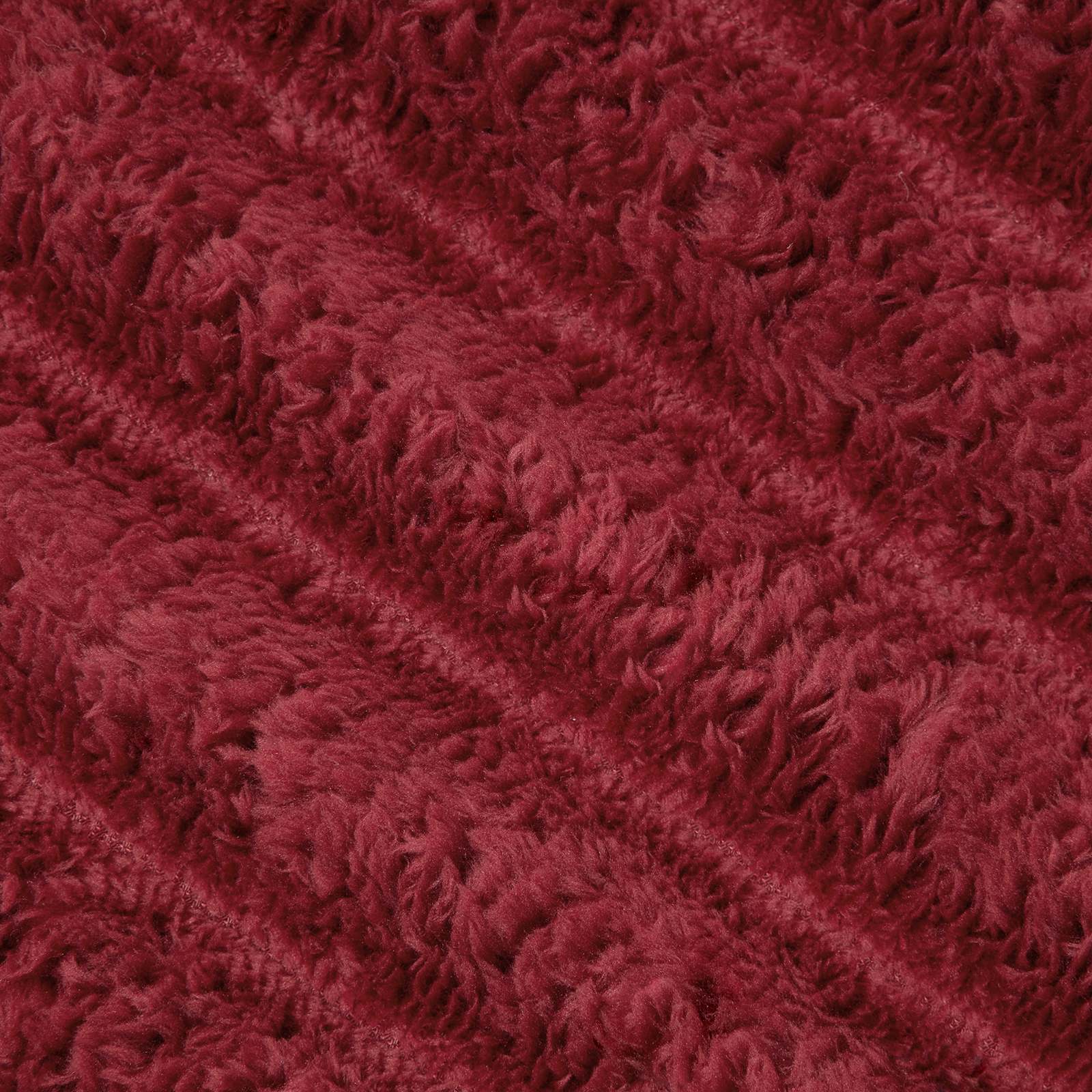 Wohndecken 6 pcs Bordeauxrot 200 x 150 cm Fleece