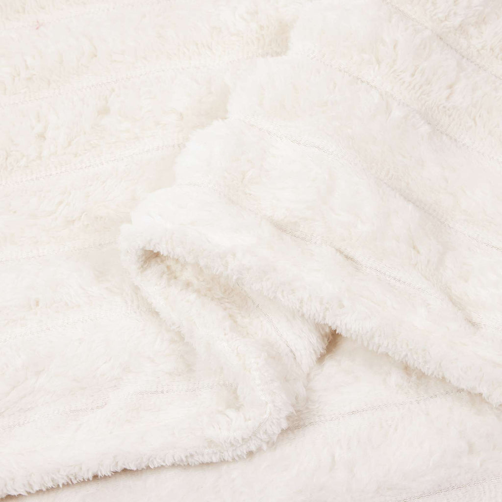 Wohndecken 6 pcs Creme 150 x 130 cm Fleece