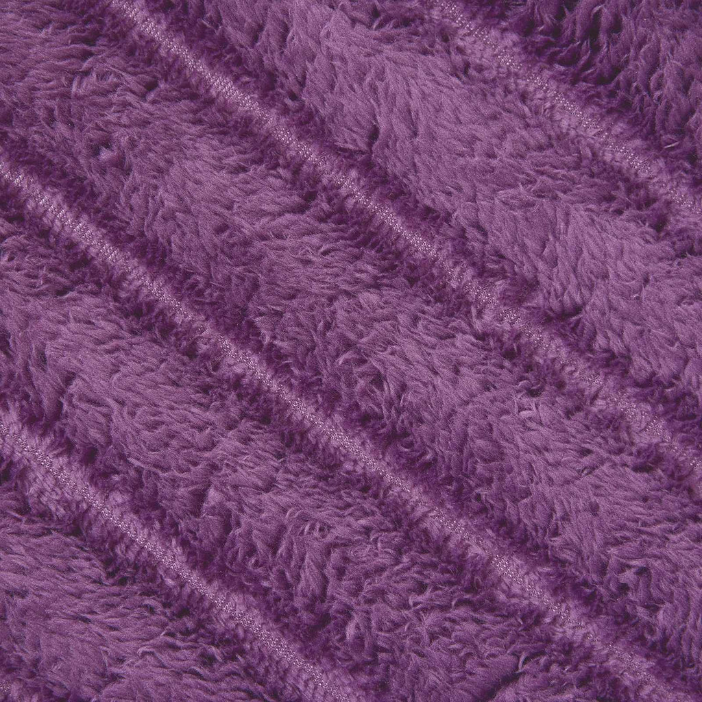 Wohndecken 6 pcs Lila 240 x 220 cm Fleece