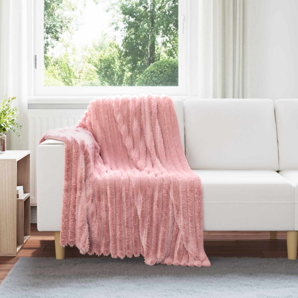 Wohndecken 6 pcs Rosa 150 x 130 cm Fleece