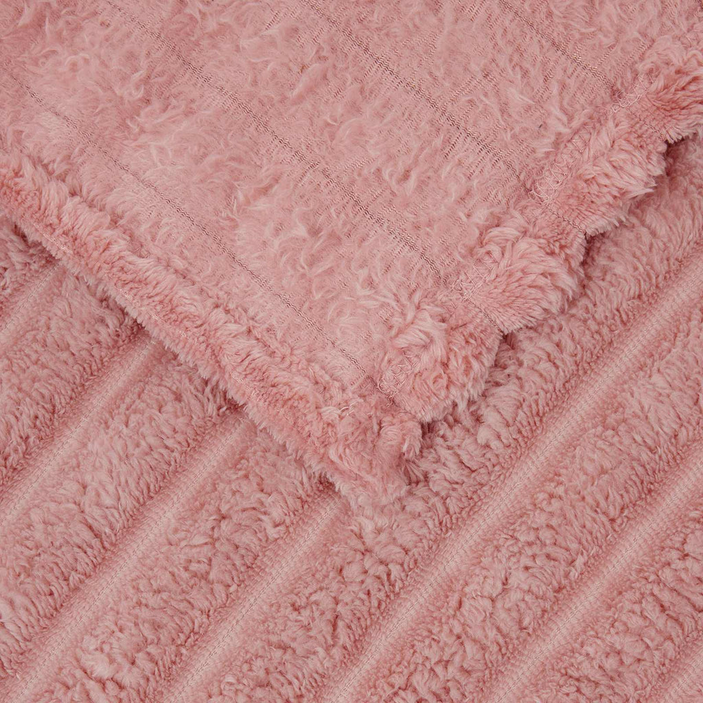 Wohndecken 6 pcs Rosa 240 x 220 cm Fleece
