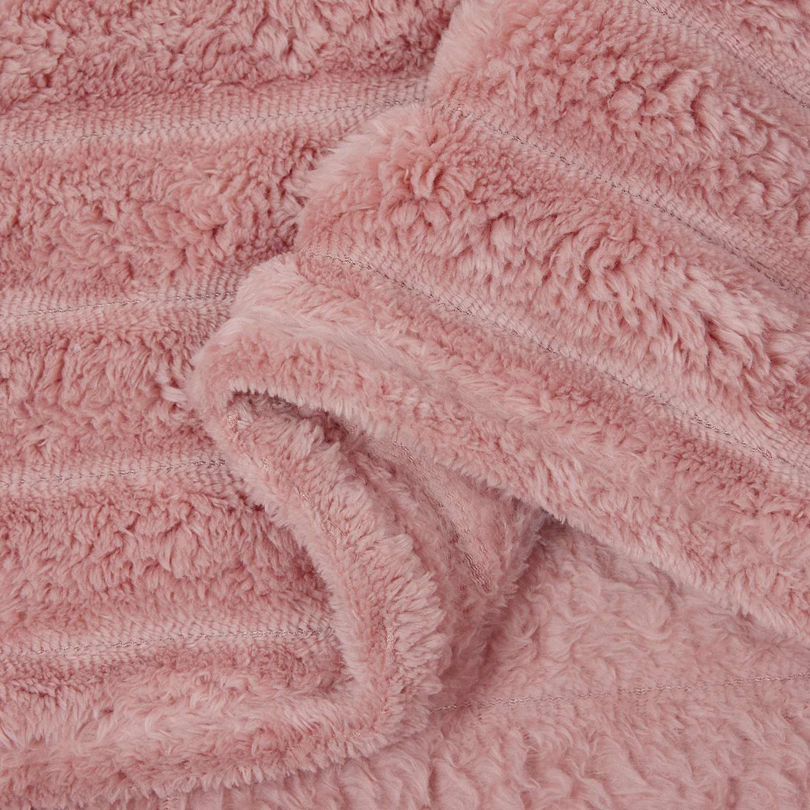 Wohndecken 6 pcs Rosa 240 x 220 cm Fleece