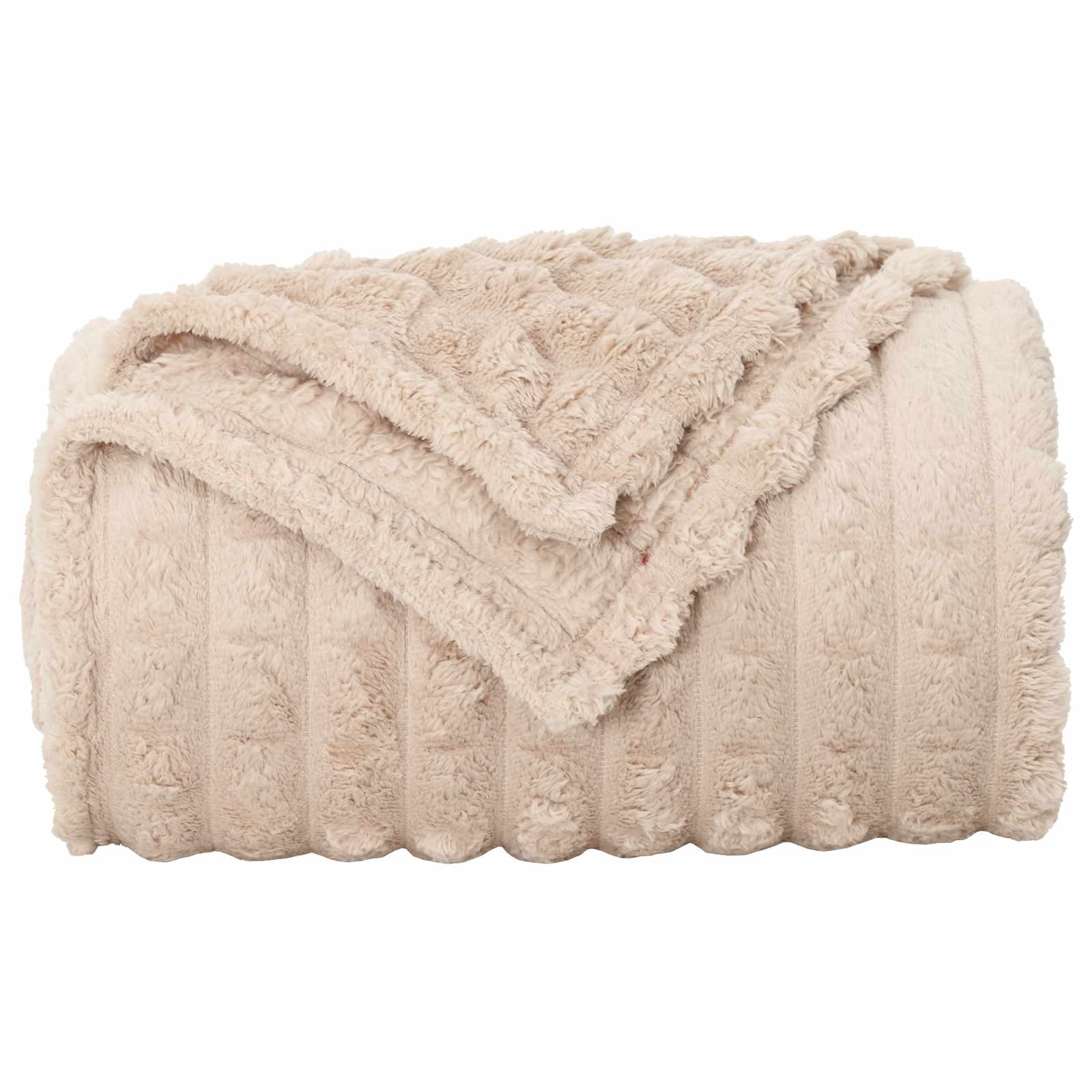 Wohndecken 6 pcs Beige 200 x 150 cm Fleece