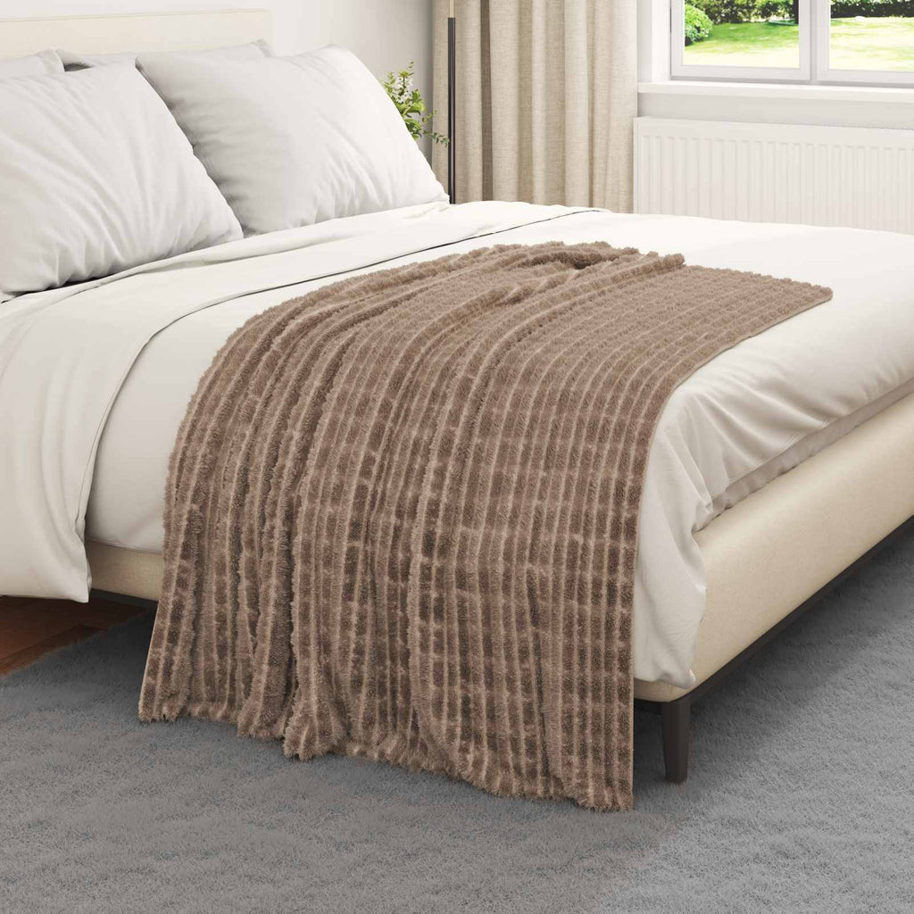Wohndecken 6 pcs Kamel 150 x 130 cm Fleece