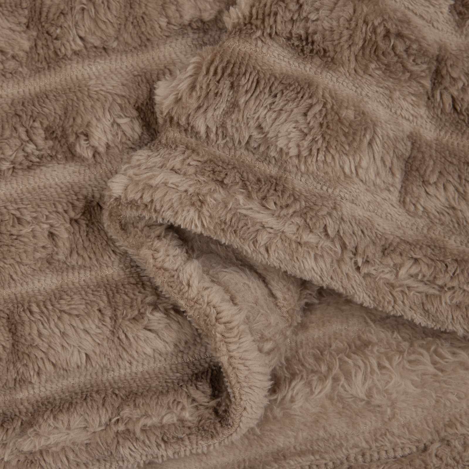 Wohndecken 6 pcs Kamel 270 x 240 cm Fleece