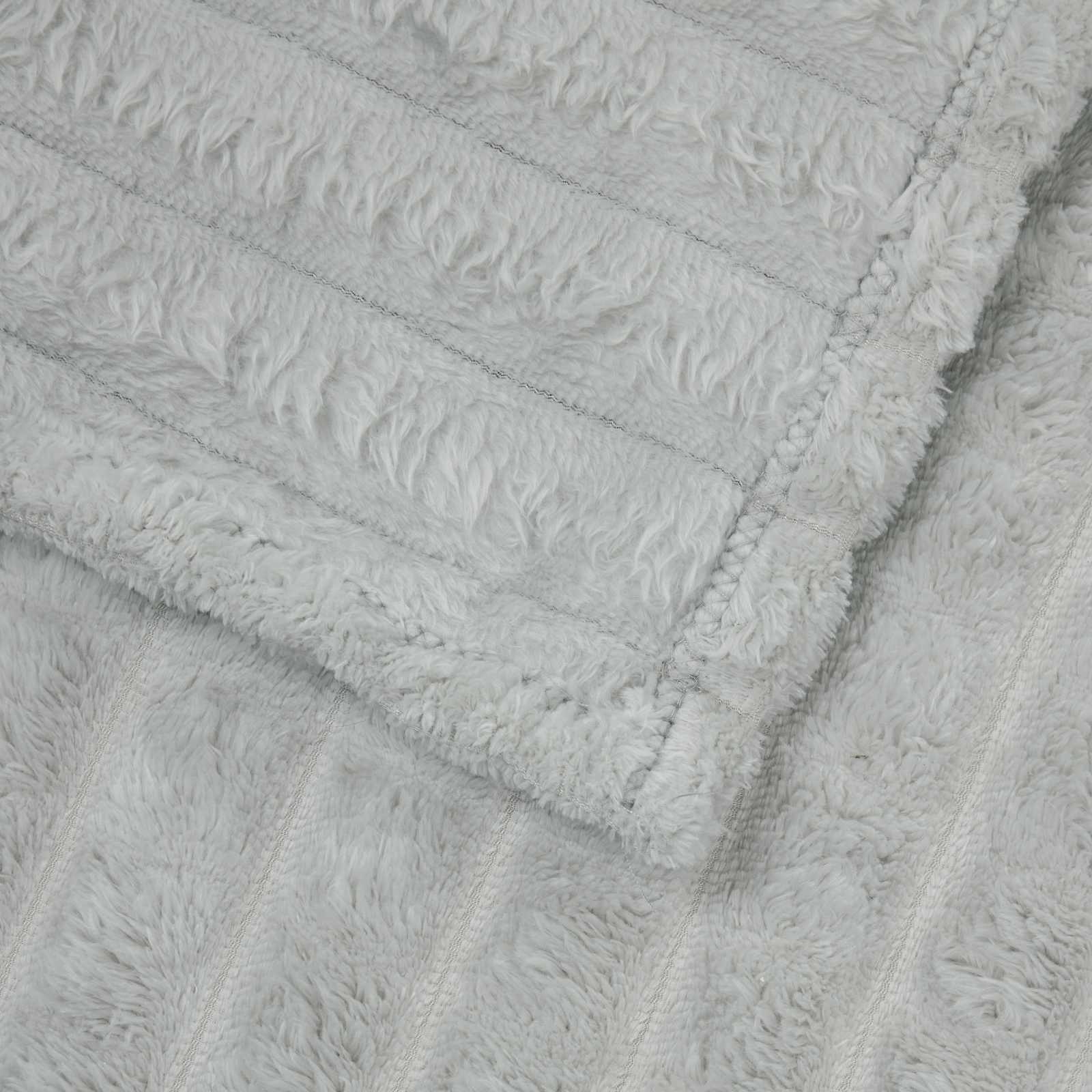 Wohndecken 6 pcs Grau 150 x 130 cm Fleece