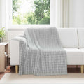 Wohndecken 6 pcs Grau 200 x 150 cm Fleece