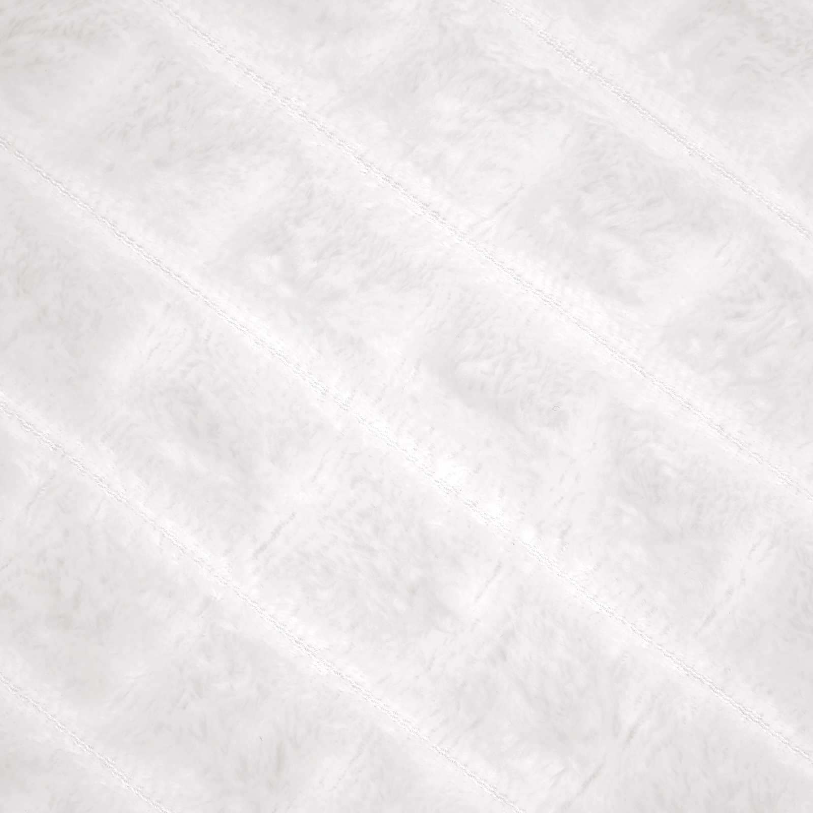 Wohndecken 6 pcs Weiß 150 x 130 cm Fleece
