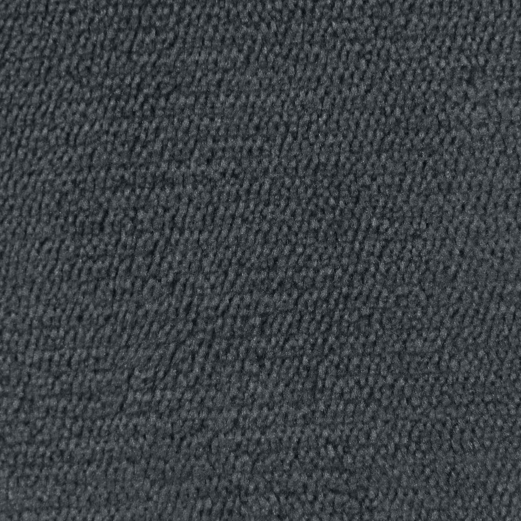 Überwurfdecke Dunkelgrau 130 x 150 cm Fleece