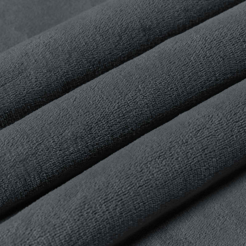 Überwurfdecke Dunkelgrau 240 x 270 cm Fleece
