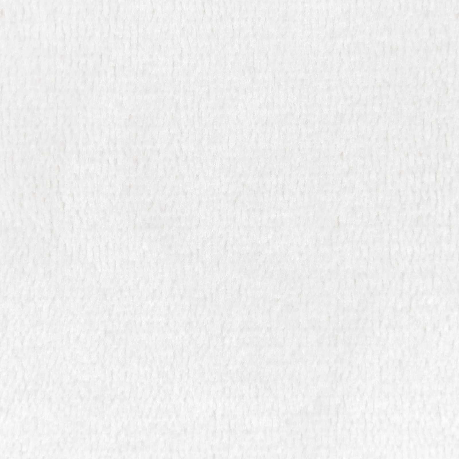Überwurfdecke Weiß 130 x 150 cm Fleece