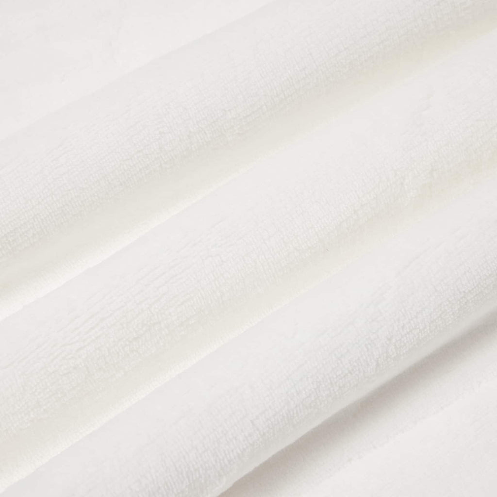 Überwurfdecke Weiß 240 x 270 cm Fleece