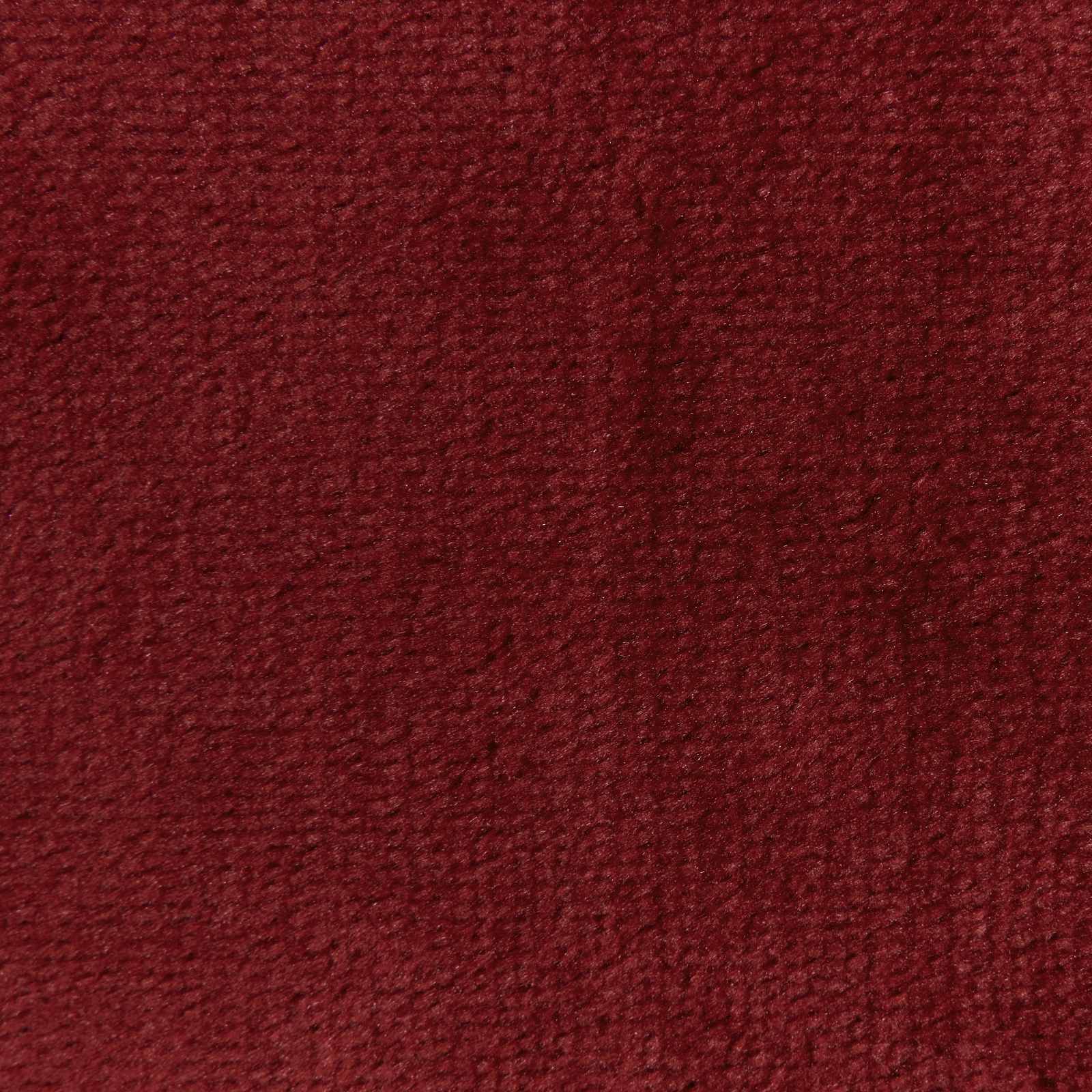 Überwurfdecke Bordeauxrot 130 x 150 cm Fleece