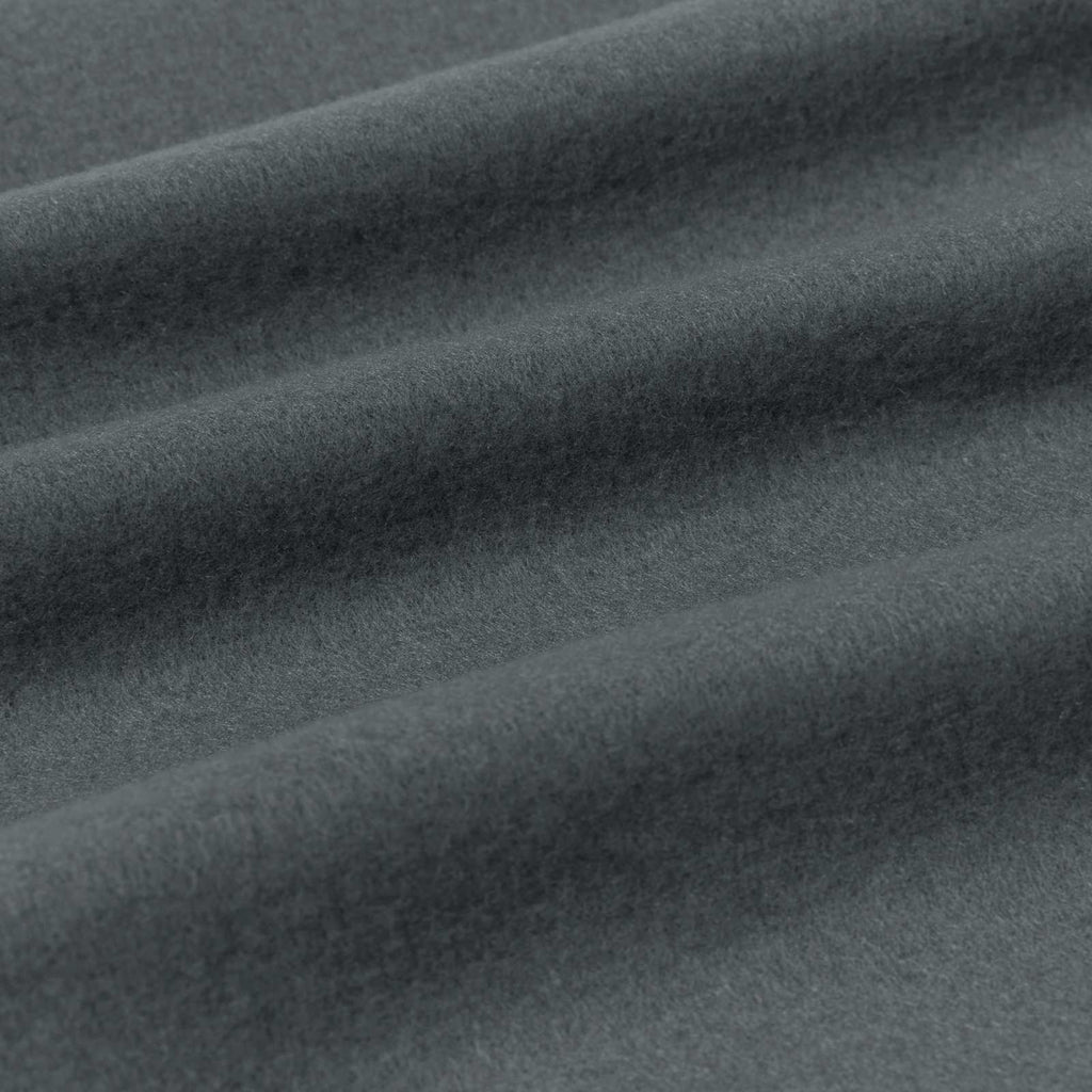 Überwurfdecke Dunkelgrau 270 x 240 cm Fleece