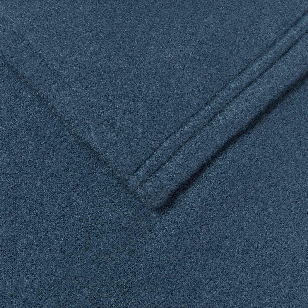 Überwurfdecke Marineblau 240 x 220 cm Fleece