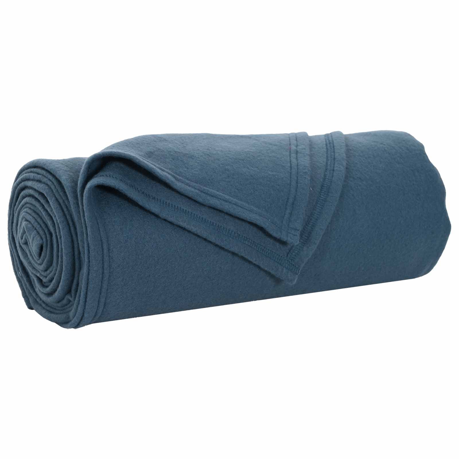Überwurfdecke Marineblau 240 x 220 cm Fleece