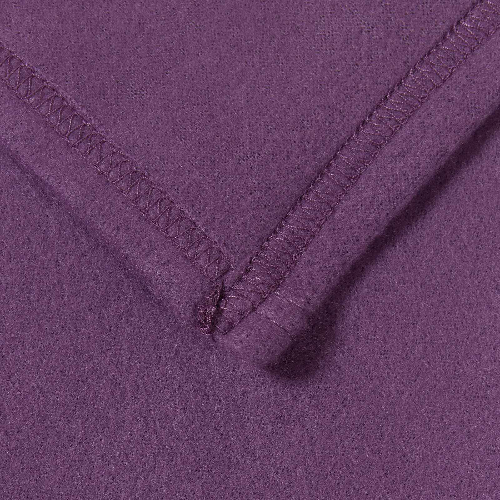 Überwurfdecke Lila 200 x 150 cm Fleece