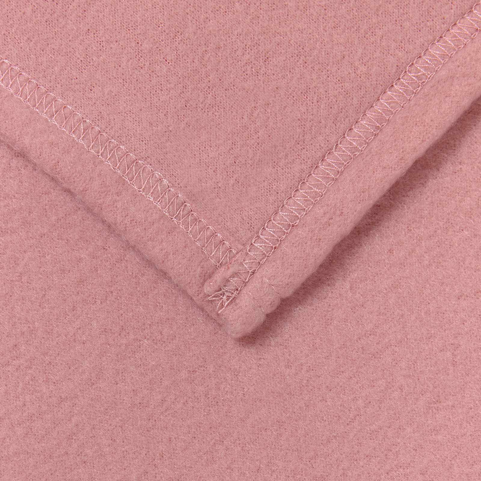 Überwurfdecke Rosa 270 x 240 cm Fleece