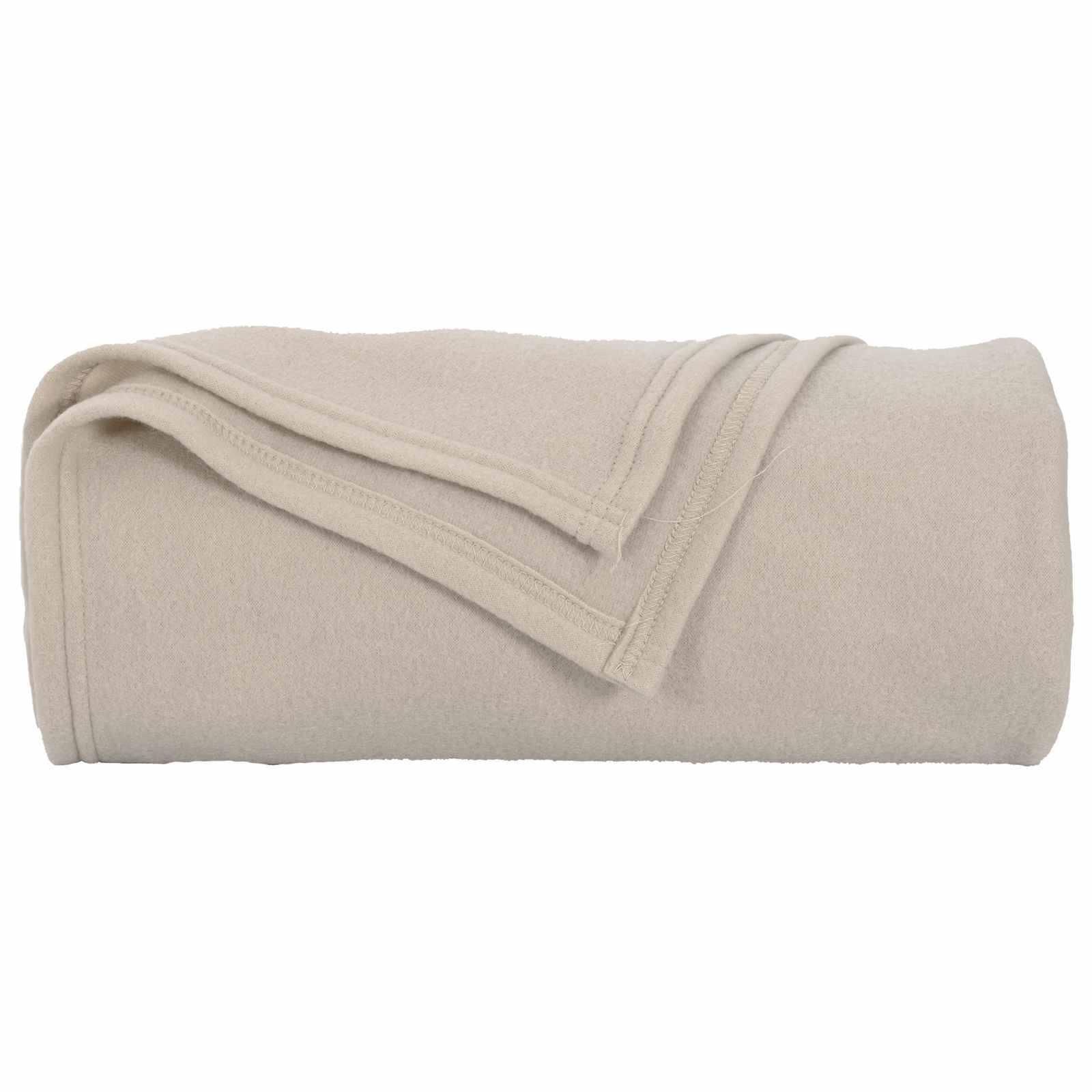 Wohndecken 6 pcs Beige 240 x 220 cm Fleece